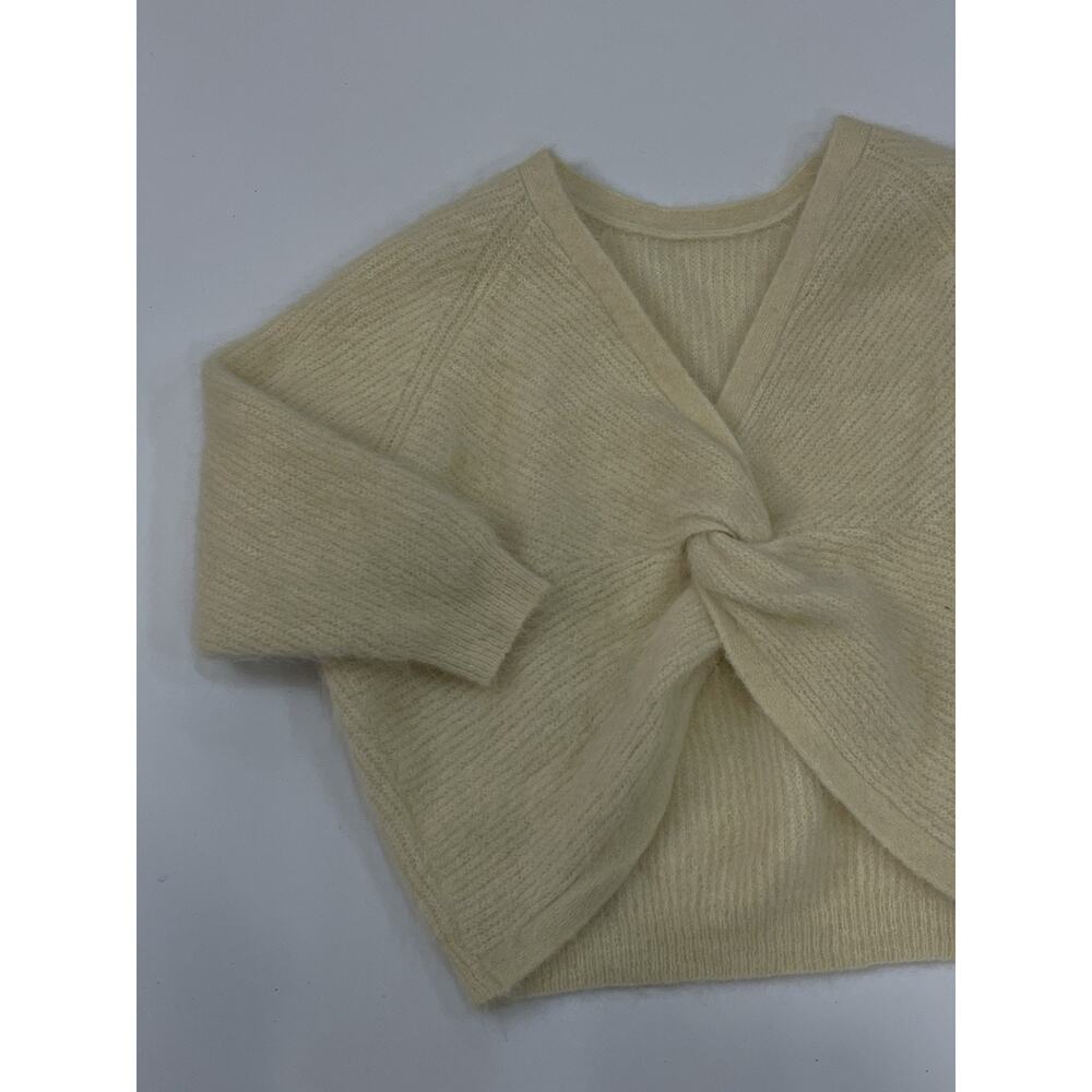 ba&sh Fill Twist Back Alpaca Sweater Size S NWOT - Picture 3 of 7